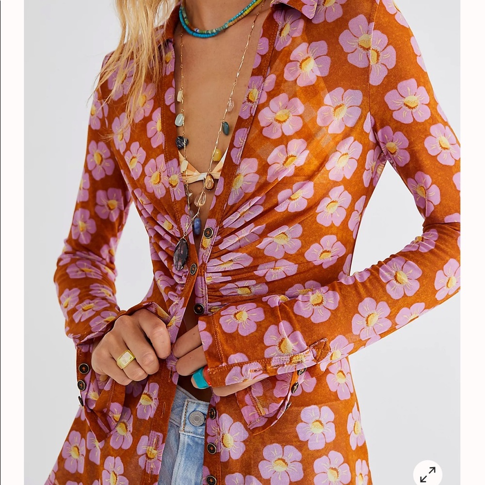 Free People Lucky Shirtee